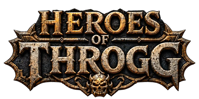 Heroes of Throgg official logo